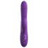 Fantasia Para Ella - Vibrador 3 en 1 con función de empuje y calor (lila)