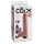 King Cock 11 - Consolador realista con efecto de eyaculación (28 cm) - natural