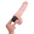 King Cock 11 - Consolador realista con efecto de eyaculación (28 cm) - natural