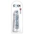 King Cock Clear 8 - gran consolador con ventosa (20 cm)
