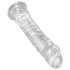 King Cock Clear 8 - gran consolador con ventosa (20 cm)