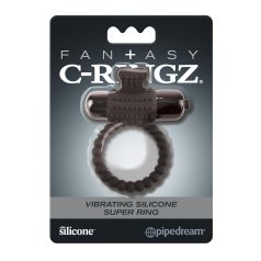   Pipedream Fantasy C-Ringz - anillo vibrador para pene (negro)