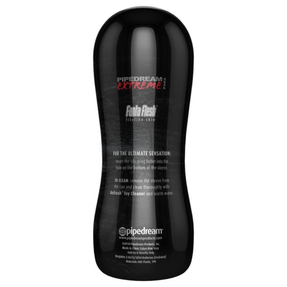 PDX Elite - masturbador anal vibrador - color natural