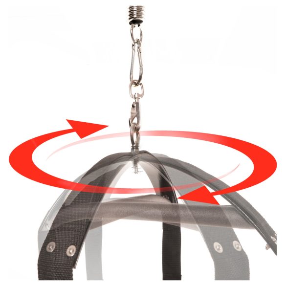 Fetish Fantasy - columpio sexual con rotación 360 grados - negro