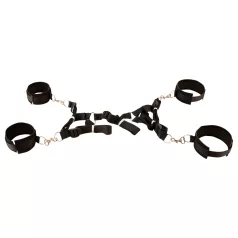 Fetish Fantasy - set de ataduras para cama - negro