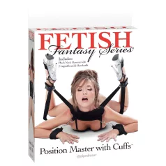   Pipedream - Fetish Position Master - Set de inmovilización BDSM (negro)