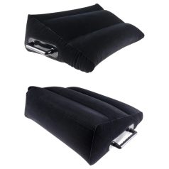 Fetish Fantasy - cojín sexual inflable con asas - negro