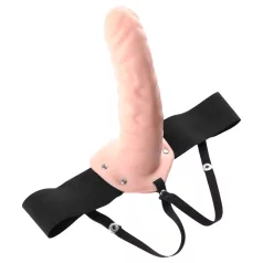 Fetish Fantasy - arnés con consolador hueco (color carne)