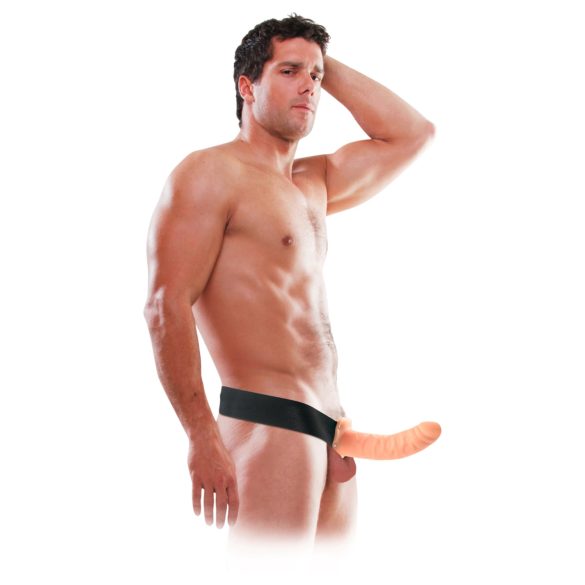 Fetish Fantasy - arnés con consolador hueco - realista - color natural