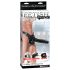Arnés Fetiche 12 - Dildo Hueco Ajustable (Negro)