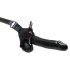 Arnés Fetiche 12 - Dildo Hueco Ajustable (Negro)
