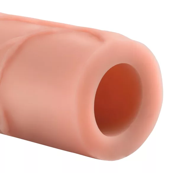 X‑TENSION Perfect 1 - funda de pene realista (17,7 cm) - color natural