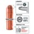 X-TENSION Mega 1 - funda realista para pene (17,7 cm) - natural