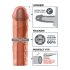 X-TENSION Mega 2 - Funda Realista para Pene (20,3cm) - Natural