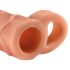 X-TENSION Perfect 2 - Funda con anillo para el pene (19cm) - natural