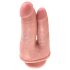 King Cock Doble Penetrador - Dildo doble realista (color piel)