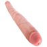 King Cock 16 Tapered - Dildo doble realista (41cm) - natural