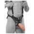 Arnés con consolador hueco King Cock 25 cm