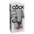 Arnés con consolador hueco King Cock 25 cm