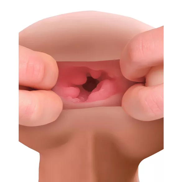 PDX Reach Around - masturbador doble función y funda pene