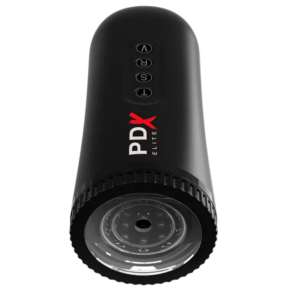 PDX Moto Blower - masturbador succionador vibrador - silicona negra