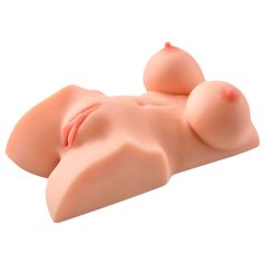   PDX Perfect DD's - Torsión con dos entradas de placer - (natural)