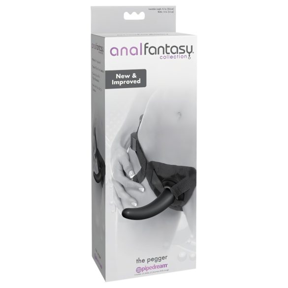 Analfantasy El Pegador - dildo ajustable (negro)