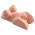 Pipedream DD - 2en1 torso vibrador masturbador (natural)