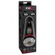 PDX Ultimate Milker 2 - masturbador recargable giratorio-vibrante (negro)
