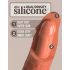 King Cock Elite 6 - dildo realista con ventosa (15cm) - oscuro