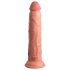 King Cock Elite 9 - consolador realista con ventosa (23cm) - natural