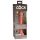 King Cock Elite 7 - vibrador con ventosa y control remoto 18cm - natural