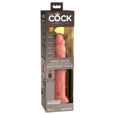 King Cock Elite 9 - consolador con ventosa 23cm - natural
