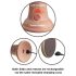 King Cock Elite 9 - Vibrador con ventosa 23 cm - Natural