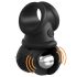 King Cock Crown Jewels - anillo vibrador negro
