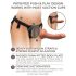 King Cock Elite Soporte Cómodo - Arnés Ajustable (marrón)