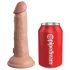 King Cock Elite Beginner's - arnés con consolador (natural)