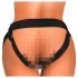 King Cock Elite Comfy - arnés con consolador (oscuro natural)