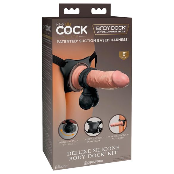 King Cock Elite Deluxe - Set de Consoladores Ajustables