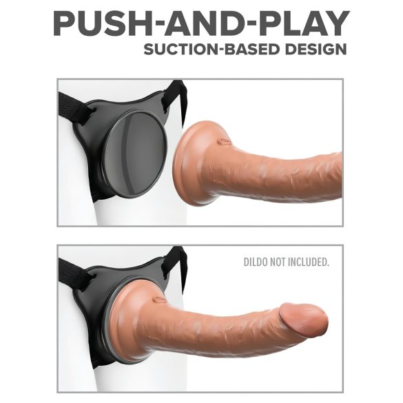 Body Dock OG - arnés con ventosa para dildo (negro)