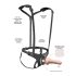 Body Dock - arnés con correa ajustable (negro)