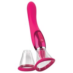JimmyJane Apex - vibrador 2 en 1 con lengua (rosa)