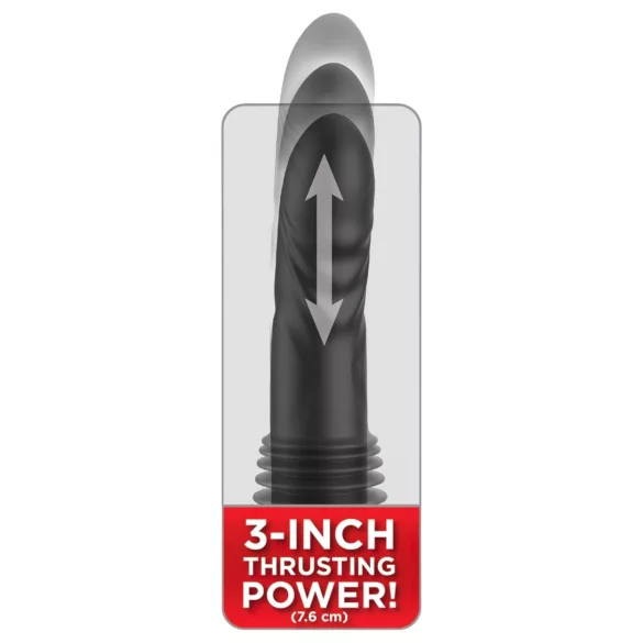 Fetish - vibrador empujador - negro