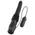 Fetiche - vibrador empujador (negro)