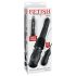 Fetiche - vibrador empujador (negro)