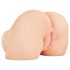 PDX Elite - Masturbador 2en1 vibrante (natural)