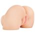 PDX Elite - Masturbador 2en1 vibrante (natural)