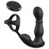 Fantasía Anal - Vibrador Rotativo con Anillo de Pene (negro)