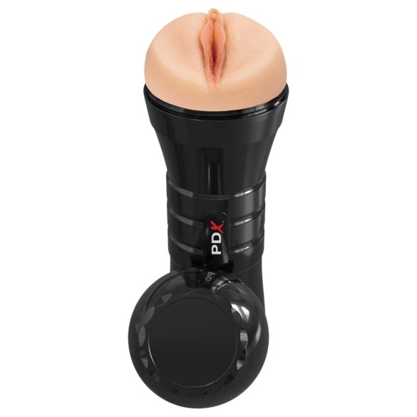 PDX Extreme Wet Pussy - masturbador realista XXL con forma de vagina (negro)