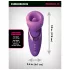 Pipedream - Fantasy For Her - vibrador succionador y estimulador oral (lila)